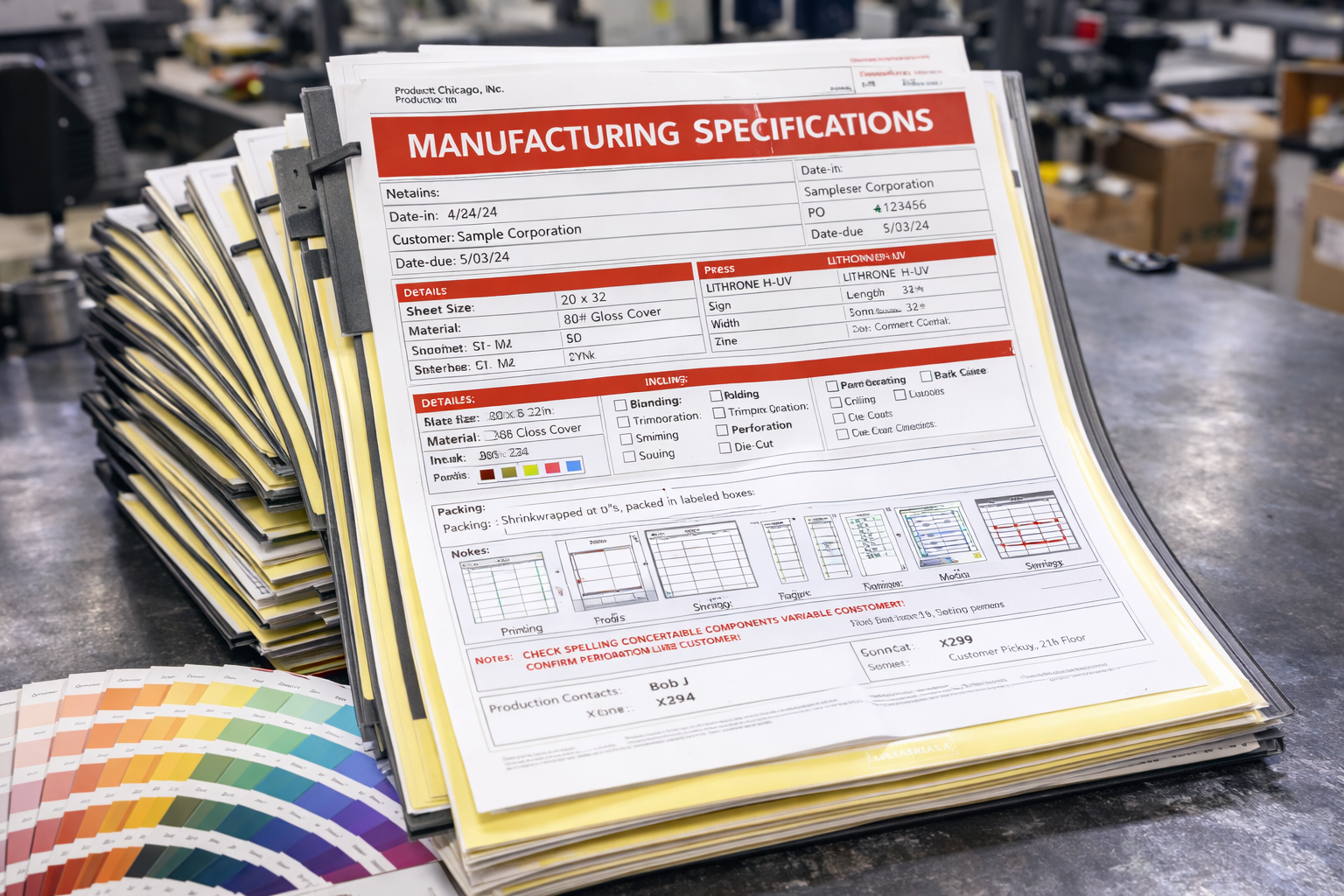 Uniforms and branded goods